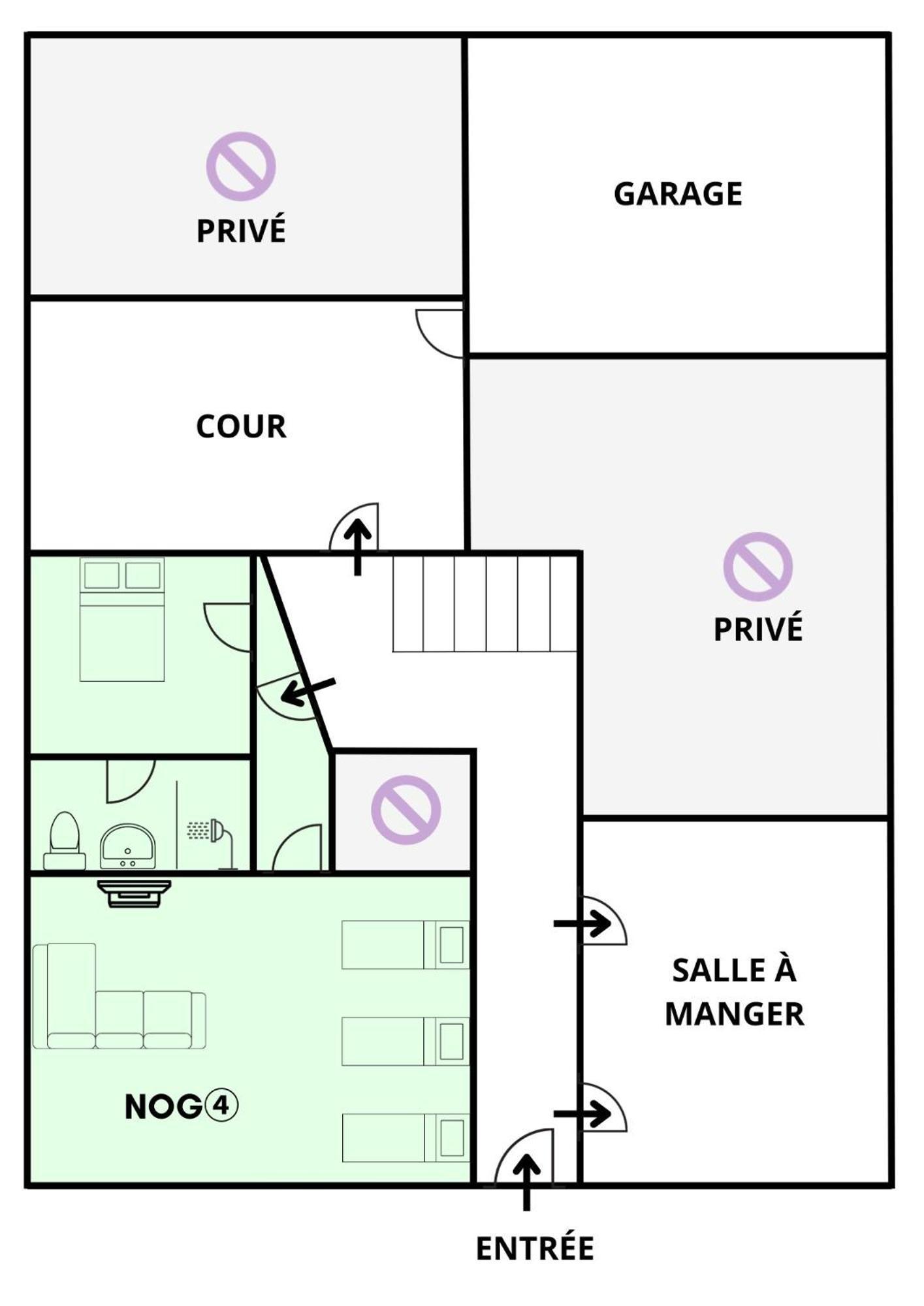Nogapatio - Maison D'Hotes - Bnb Ногаро Экстерьер фото