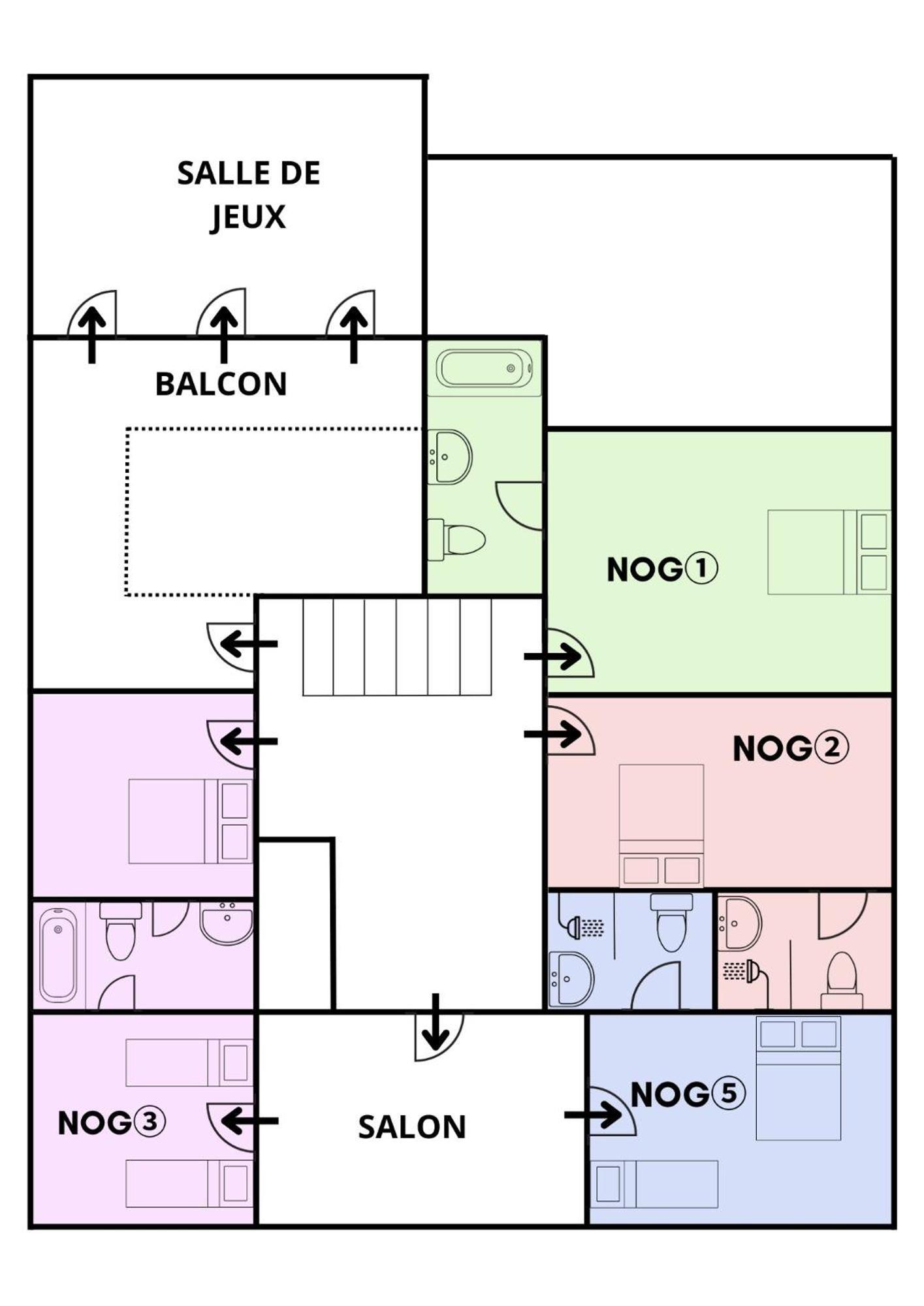Nogapatio - Maison D'Hotes - Bnb Ногаро Экстерьер фото