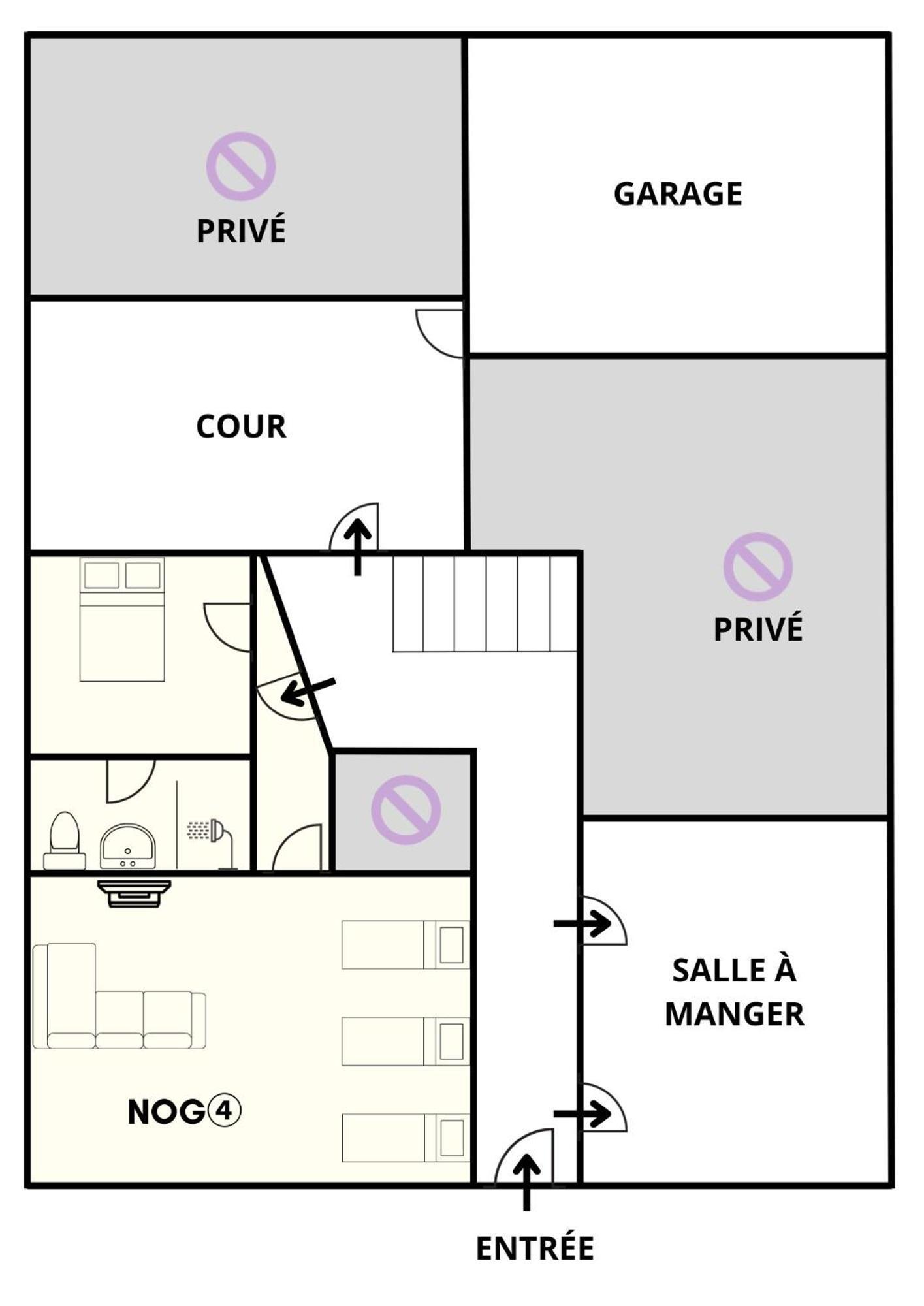 Nogapatio - Maison D'Hotes - Bnb Ногаро Экстерьер фото